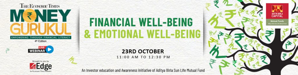 The Economic Times Money Gurukul - Financial well-being & emotional well-being