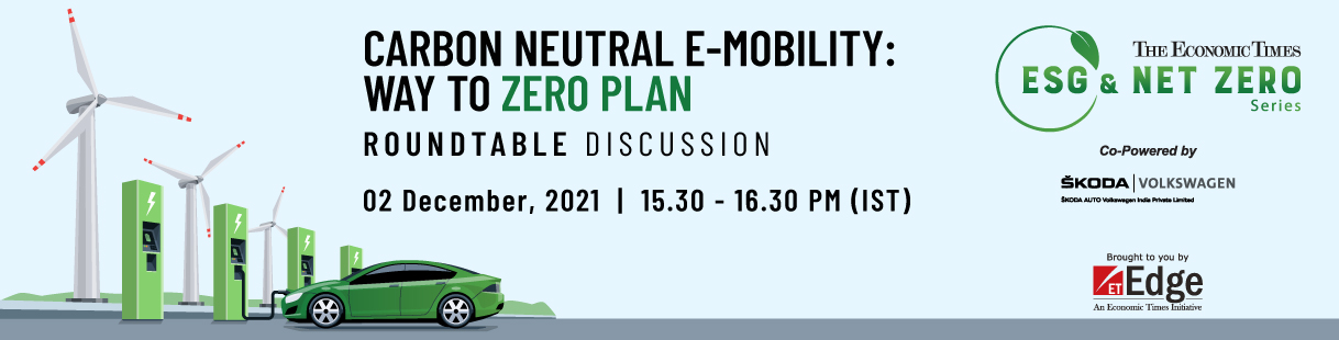 Carbon Neutral e-mobility: Way to Zero plan