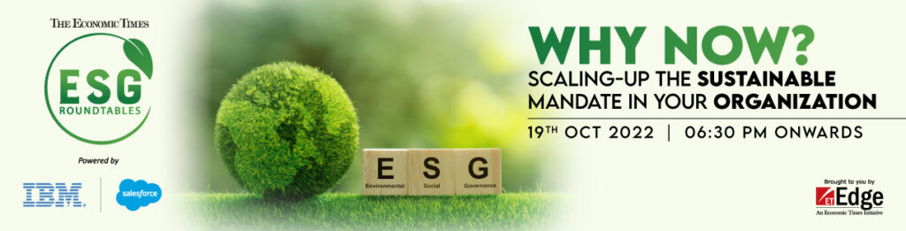 WHY NOW? Scaling-up the Sustainable Mandate in Your Organization